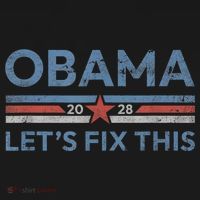 Obama 2028 Political Protest Rally Coaster thumb 2