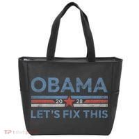 Obama 2028 Political Protest Rally Tote Bag thumb 0