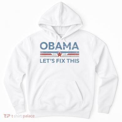 Obama 2028 Political Protest Rally Hoodie