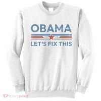 Obama 2028 Political Protest Rally Sweatshirt thumb 0