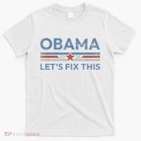 Obama 2028 Political Protest Rally T-Shirt thumb 0