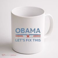Obama 2028 Political Protest Rally Coffee Mug thumb 1