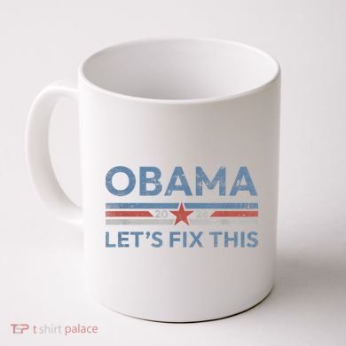 Obama 2028 Political Protest Rally Coffee Mug