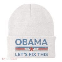 Obama 2028 Political Protest Rally Beanie thumb 0