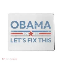 Obama 2028 Political Protest Rally Mousepad thumb 0