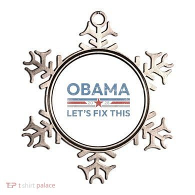 Obama 2028 Political Protest Rally Ornament