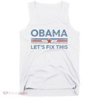 Obama 2028 Political Protest Rally Tank Top thumb 0