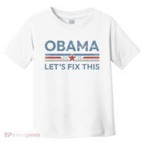 Obama 2028 Political Protest Rally Toddler T-Shirt thumb 0