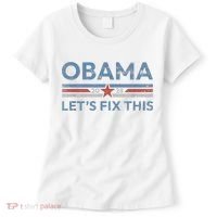 Obama 2028 Political Protest Rally Women's T-Shirt thumb 0