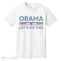 Obama 2028 Political Protest Rally Kids T-Shirt thumb 0