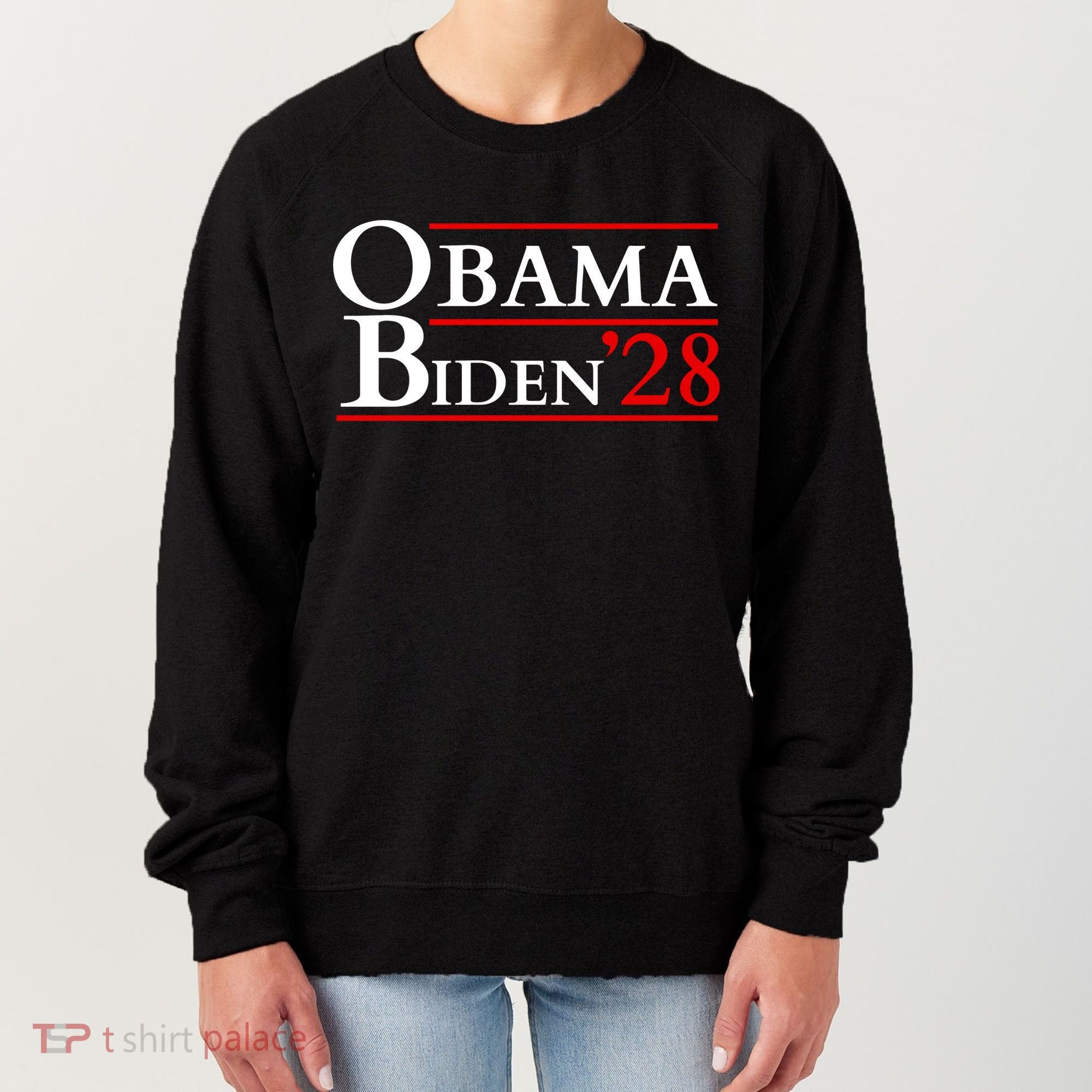 Obama 28 - Retro Campaign Obama Biden Women's Sweatshirt