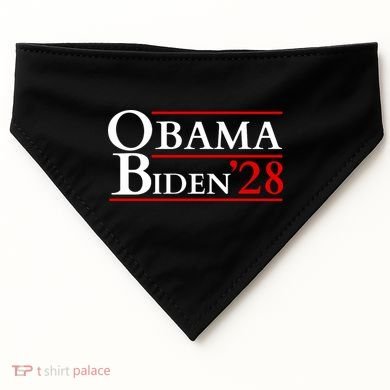 Obama 28 - Retro Campaign Obama Biden USA-Made Doggie Bandana