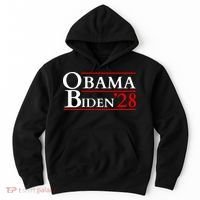 Obama 28 - Retro Campaign Obama Biden Hoodie thumb 0