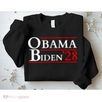 Obama 28 - Retro Campaign Obama Biden Sweatshirt thumb 2