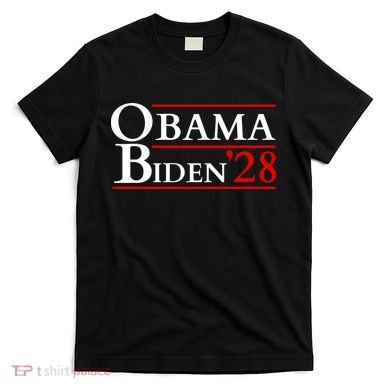 Obama 28 - Retro Campaign Obama Biden T-Shirt
