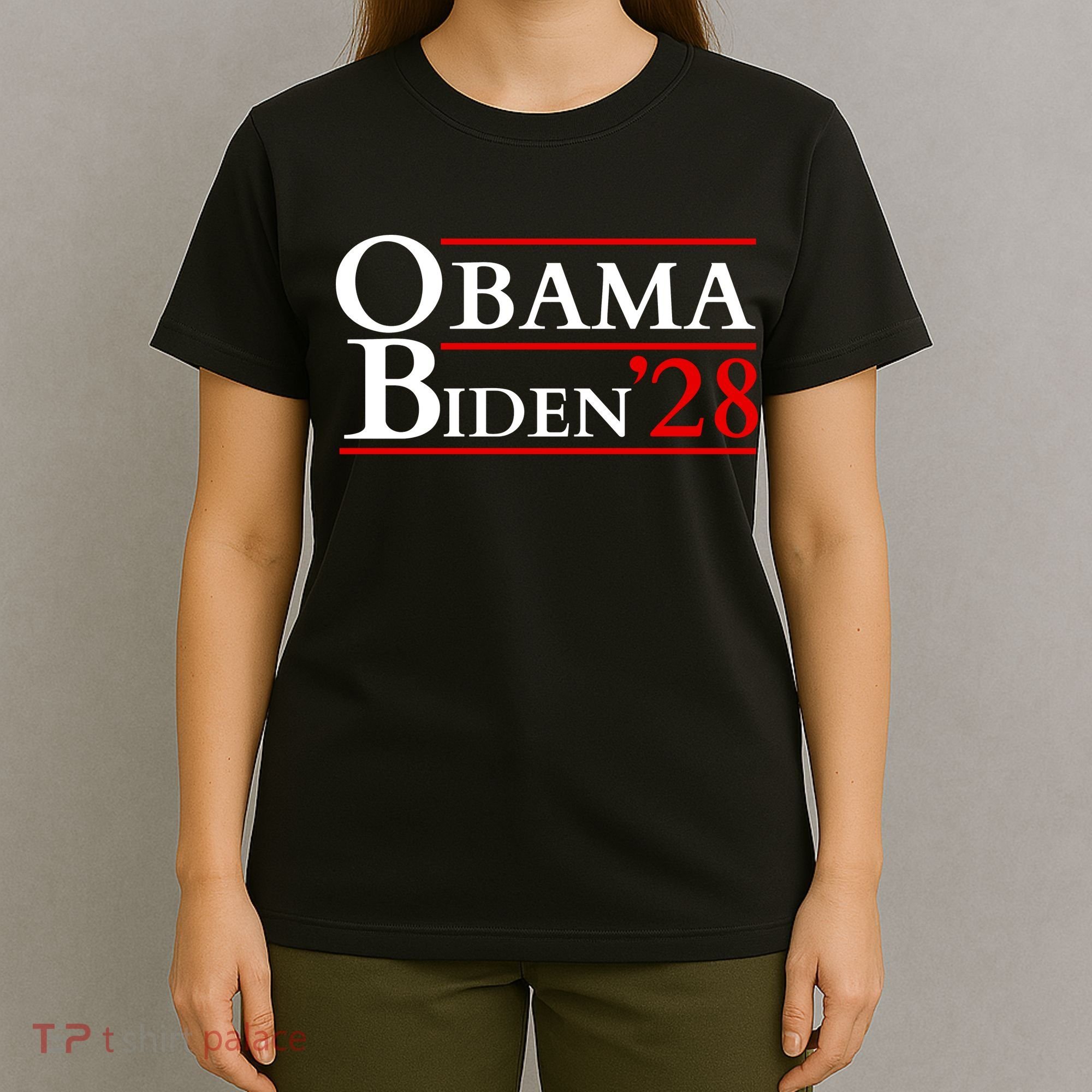 Obama 28 - Retro Campaign Obama Biden T-Shirt