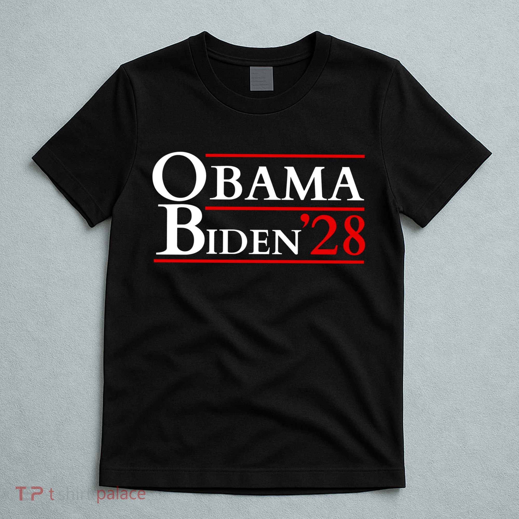 Obama 28 - Retro Campaign Obama Biden T-Shirt