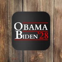 Obama 28 - Retro Campaign Obama Biden Coaster thumb 0