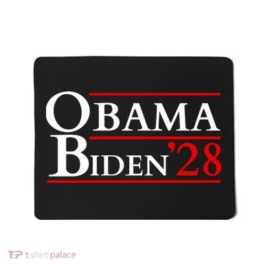 Obama 28 - Retro Campaign Obama Biden Mousepad