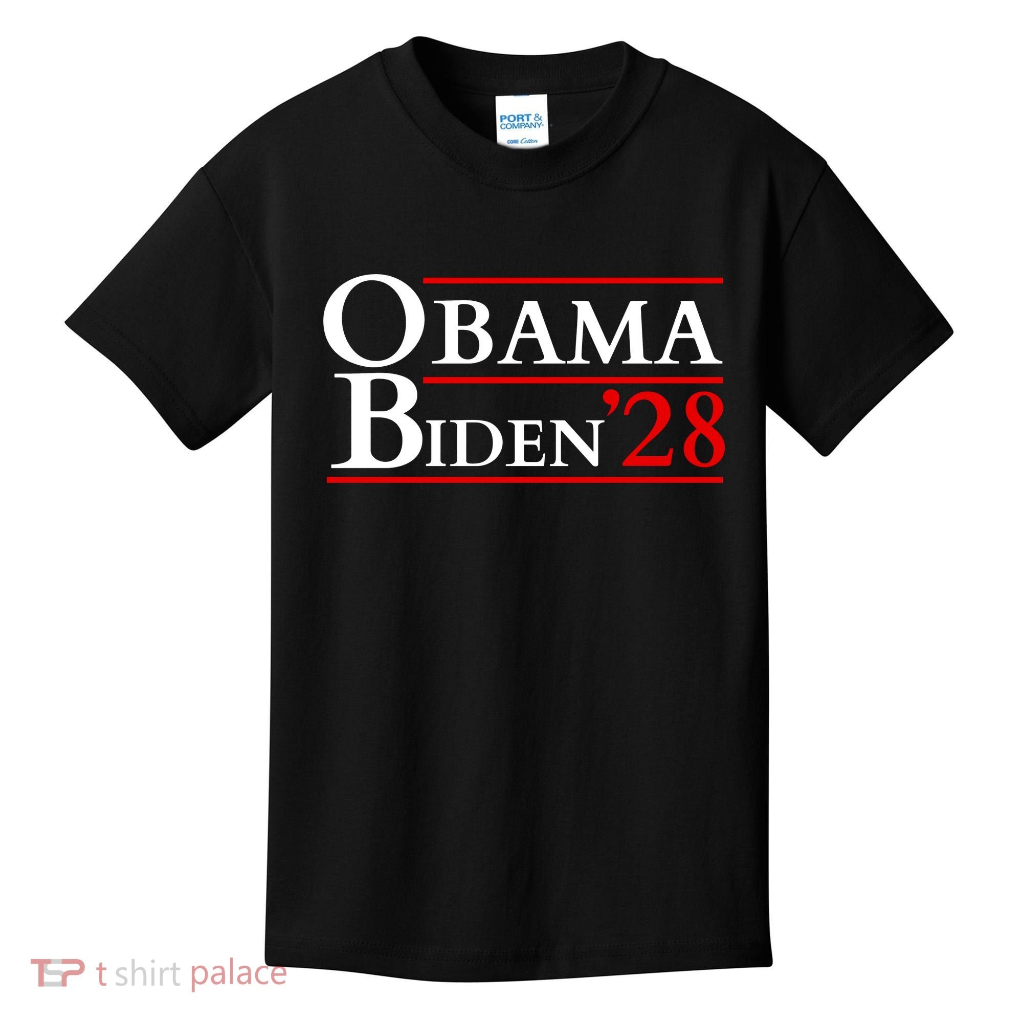 Obama 28 - Retro Campaign Obama Biden Kids T-Shirt