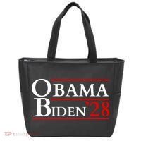 Obama 28 - Retro Campaign Obama Biden Tote Bag thumb 0