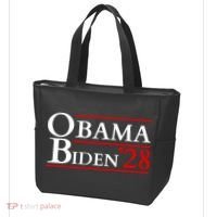 Obama 28 - Retro Campaign Obama Biden Tote Bag thumb 3