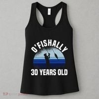 Ofishally 30 Years Old Fisherman 30th Birthday Fishing Women's Tank Top thumb 3