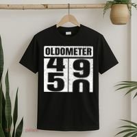 Oldometer 4950s 50th Birthday Tees Funny Gifts Idea T-Shirt thumb 2