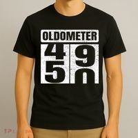 Oldometer 4950s 50th Birthday Tees Funny Gifts Idea T-Shirt thumb 3