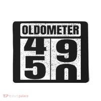 Oldometer 4950s 50th Birthday Tees Funny Gifts Idea Mousepad thumb 0