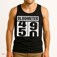 Oldometer 4950s 50th Birthday Tees Funny Gifts Idea Tank Top thumb 3