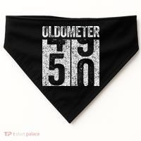 Oldometer 50 50th Birthday USA-Made Doggie Bandana thumb 0