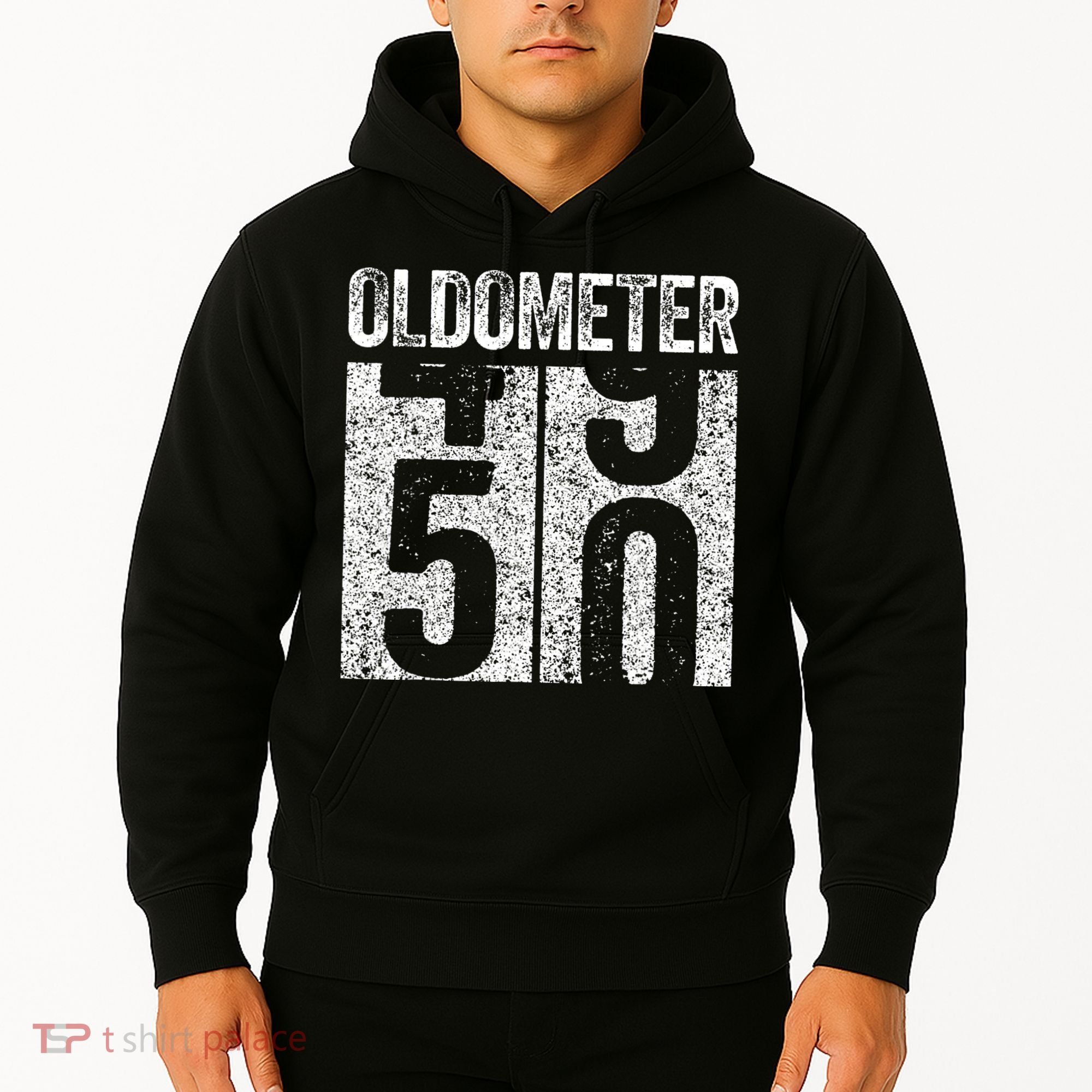 Oldometer 50 50th Birthday Hoodie