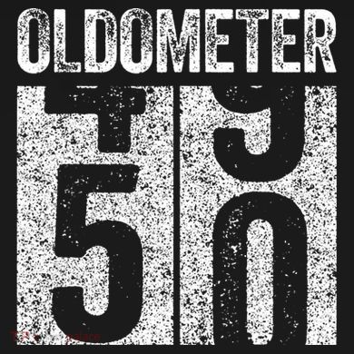 Oldometer 50 50th Birthday Sweatshirt