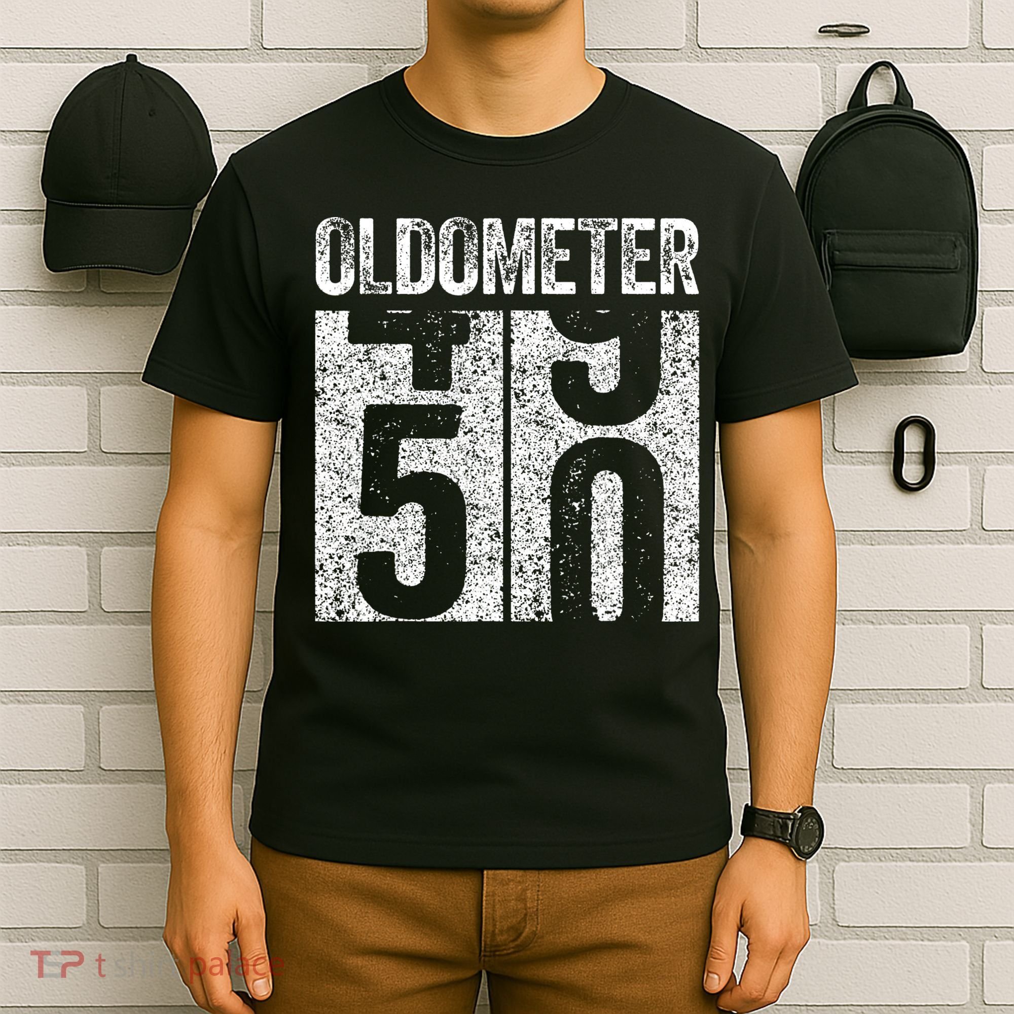 Oldometer 50 50th Birthday T-Shirt