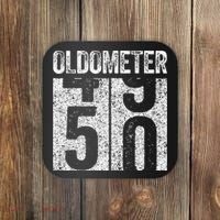 Oldometer 50 50th Birthday Coaster thumb 0