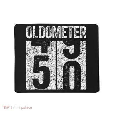 Oldometer 50 50th Birthday Mousepad