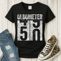 Oldometer 50 50th Birthday Women's T-Shirt thumb 3