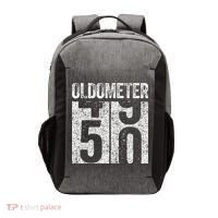 Oldometer 50 50th Birthday Vector Backpack thumb 0