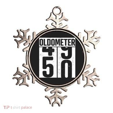 Oldometer 50 50th Birthday Oldometer Ornament
