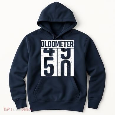 Oldometer 50 50th Birthday Oldometer Hoodie