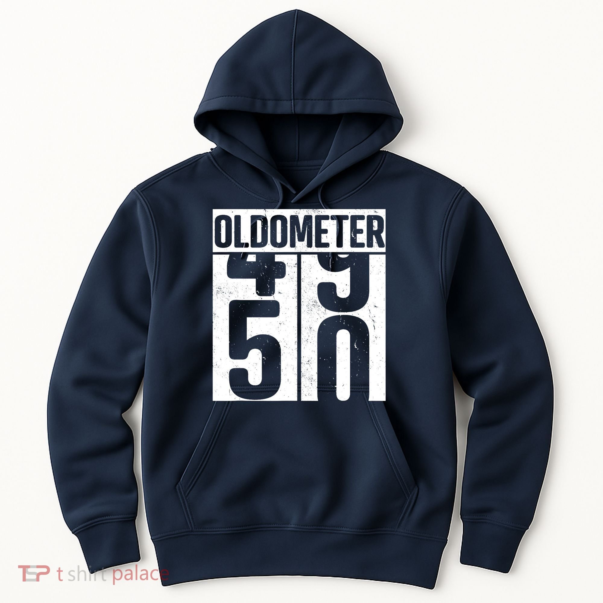 Oldometer 50 50th Birthday Oldometer Hoodie