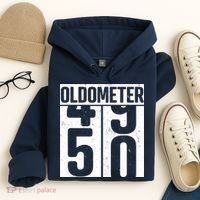 Oldometer 50 50th Birthday Oldometer Hoodie thumb 4
