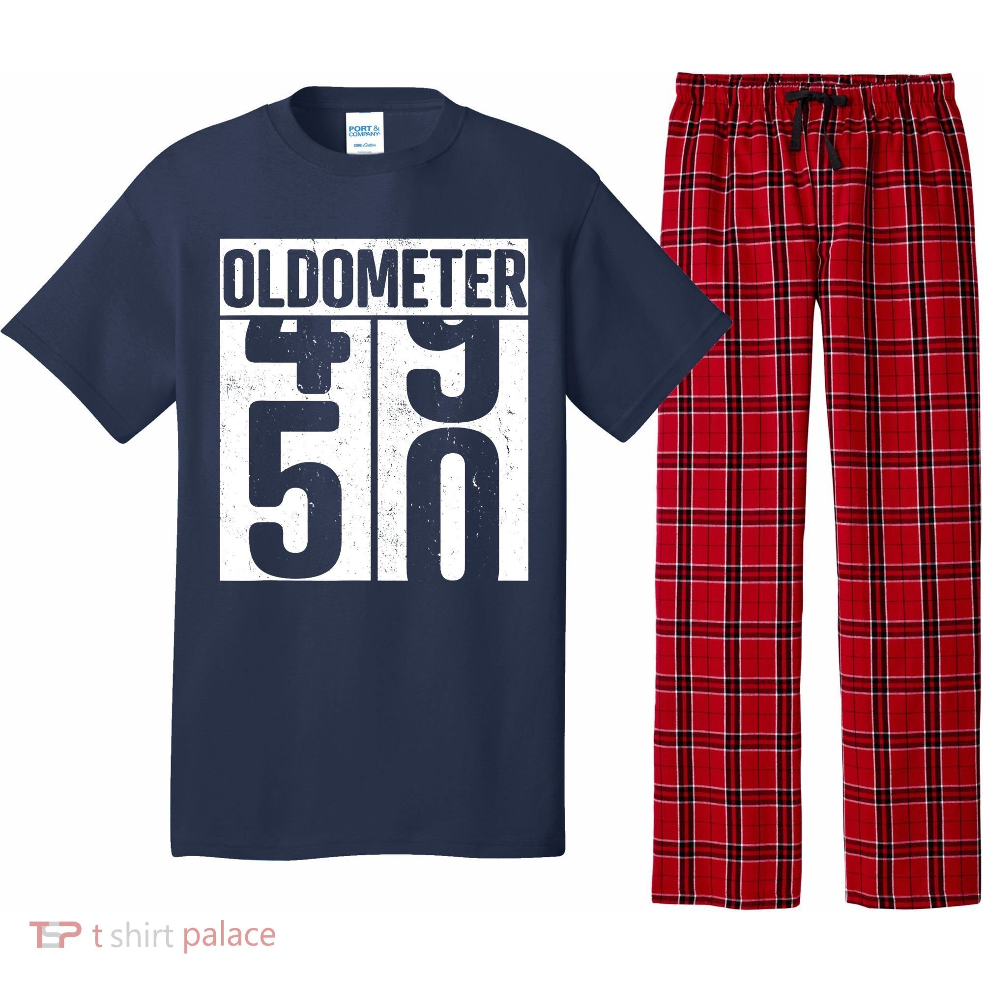 Oldometer 50 50th Birthday Oldometer Pajama Set