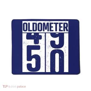 Oldometer 50 50th Birthday Oldometer Mousepad