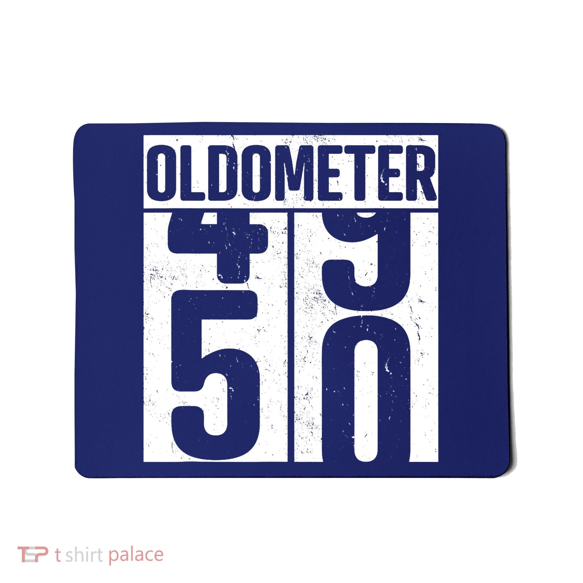 Oldometer 50 50th Birthday Oldometer Mousepad