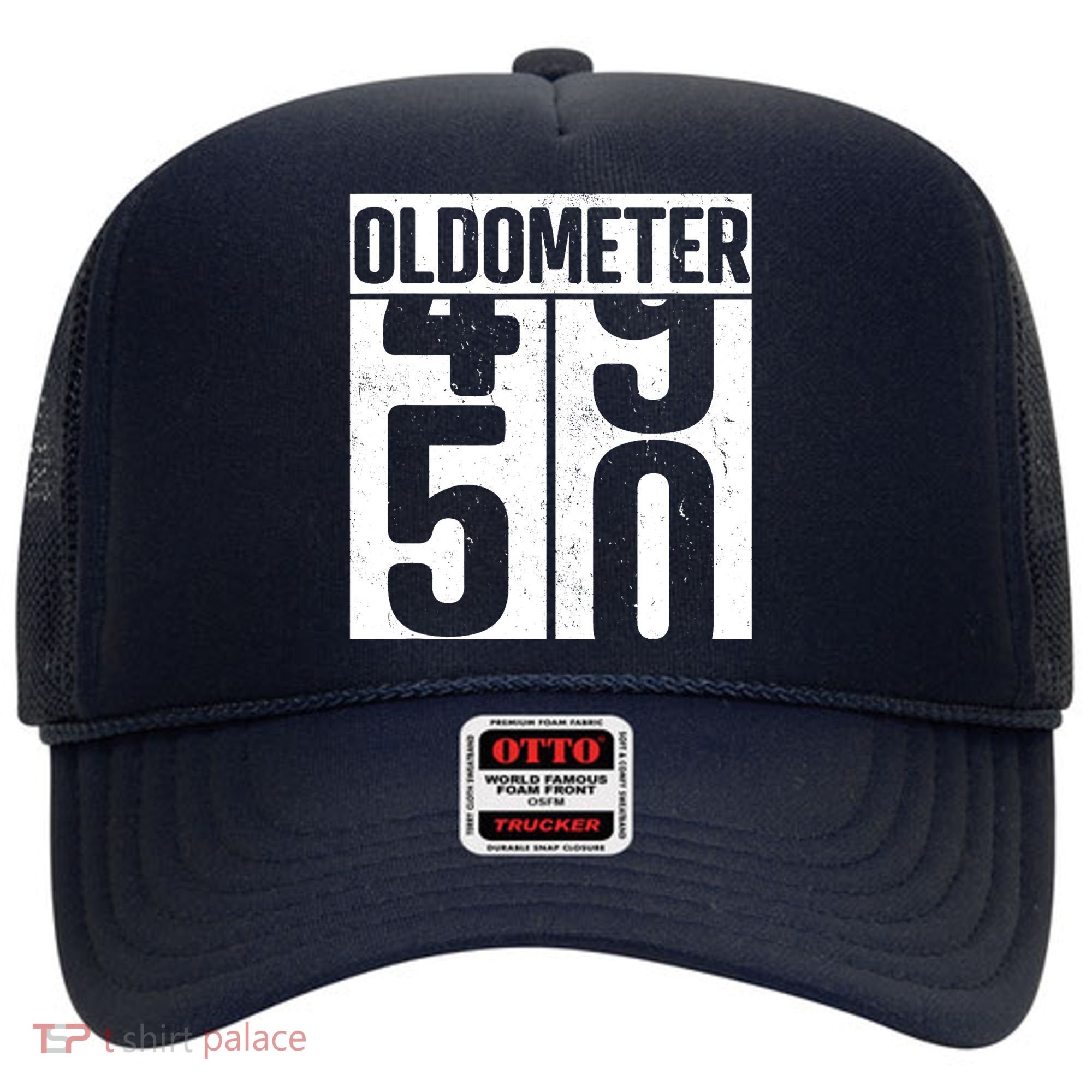 Oldometer 50 50th Birthday Oldometer Hat