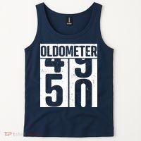 Oldometer 50 50th Birthday Oldometer Tank Top thumb 2