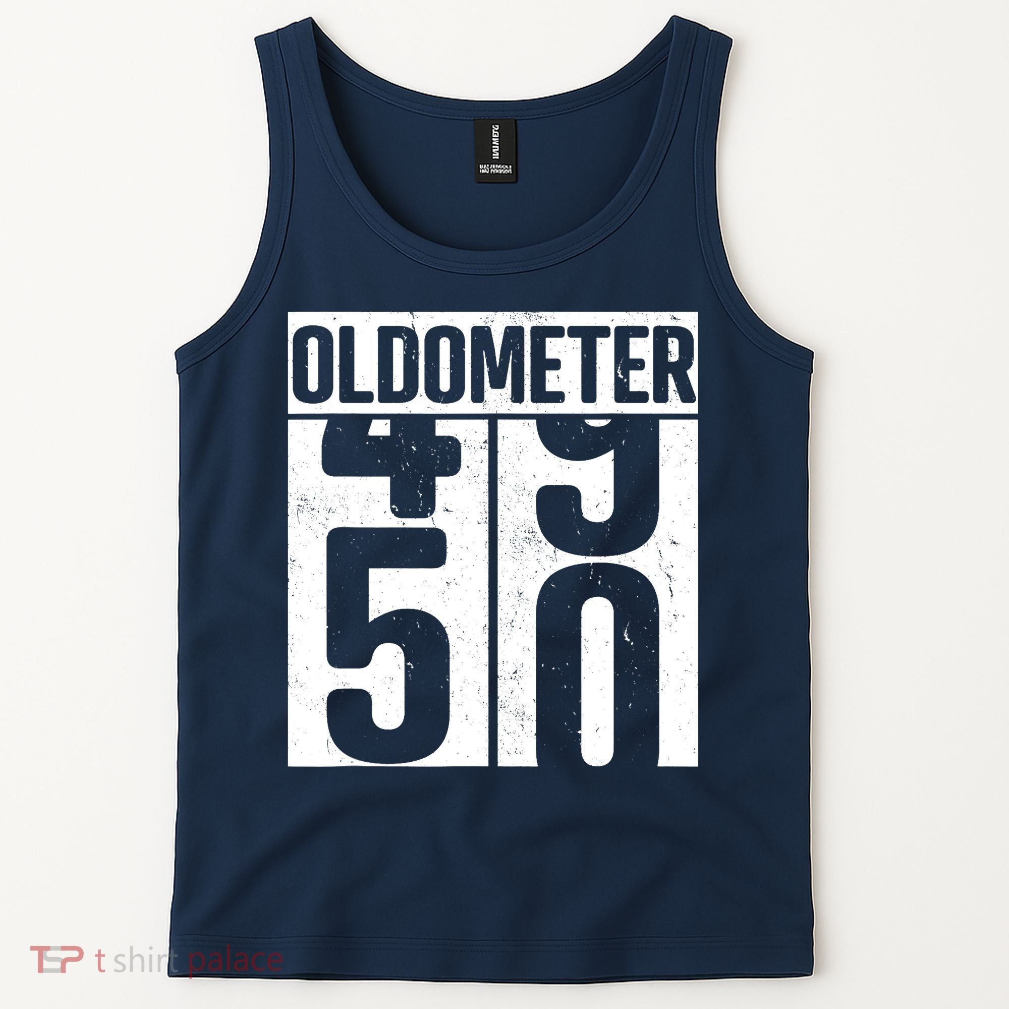 Oldometer 50 50th Birthday Oldometer Tank Top