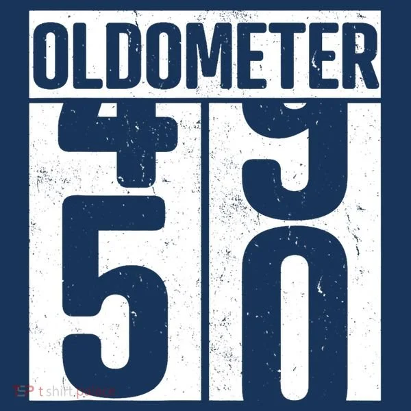Oldometer 50 50th Birthday Oldometer Toddler T-Shirt